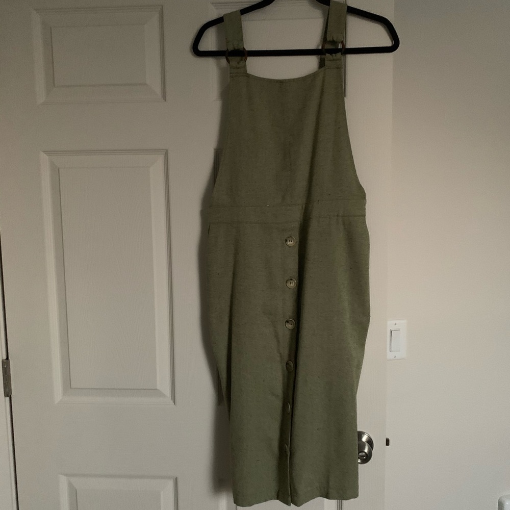 Shop Stevie Olive Green Dress